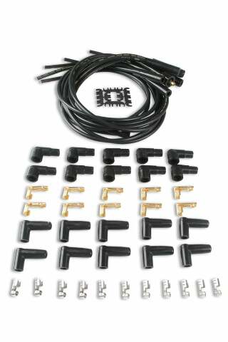 Spark Plug Wire Set for 1970-1974 Ford F-150 V8 black 8mm