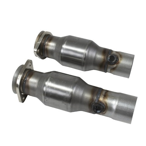 Fits 2016-2024 Camaro SS V8 2-3/4" Short Mid Pipes w/High Flow Converters-40441
