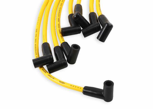 Spark Plug Wire Set for 1976-1978 Chevy El Camino V8 yellow 8mm