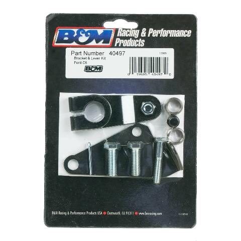 B&M Cable Bracket & Shift Lever Kit - Ford