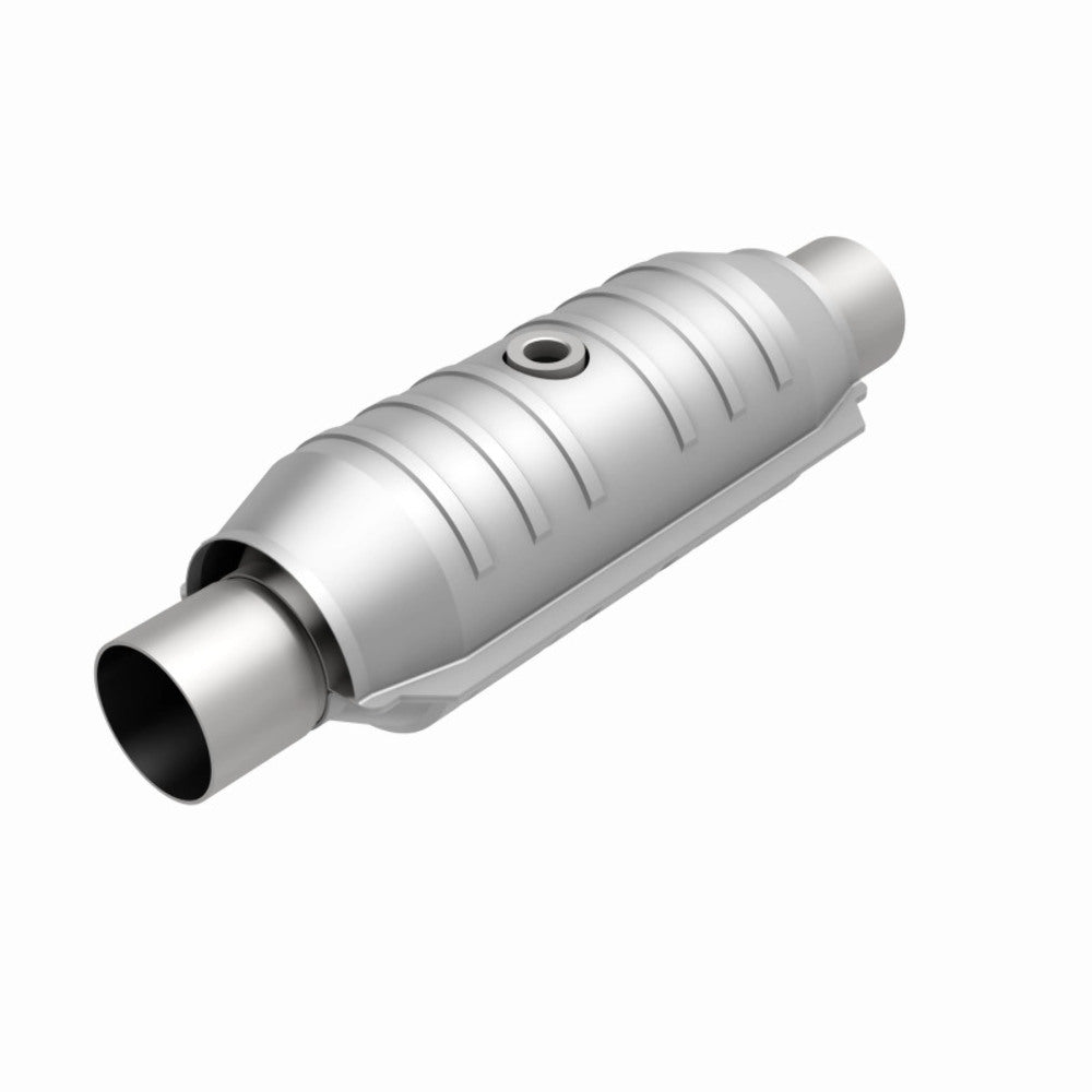 MagnaFlow universal catalytic converter 2 inch inlet/outlet stainless steel CARB compliant 408054