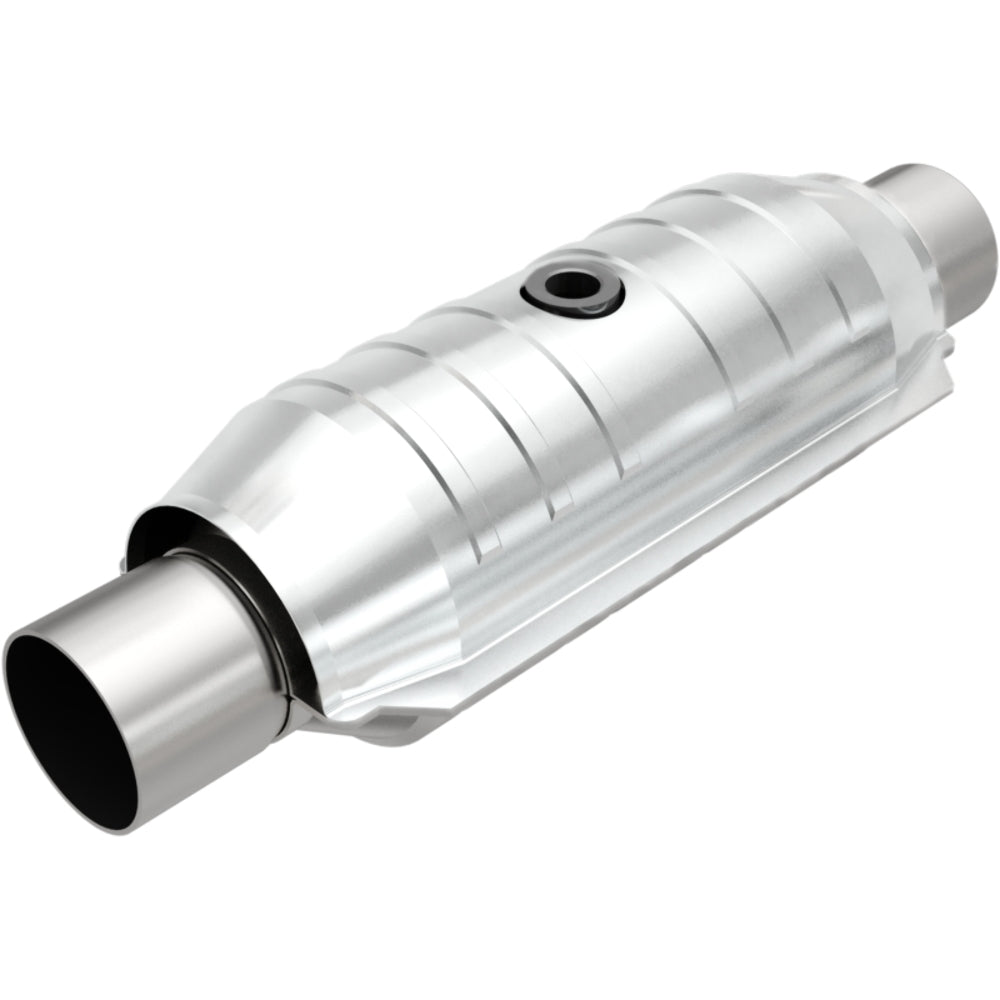 MagnaFlow universal catalytic converter 2 inch inlet/outlet stainless steel CARB compliant 408054