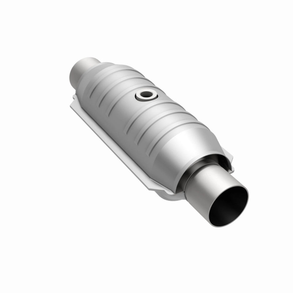 MagnaFlow universal catalytic converter 2.25 inch inlet/outlet stainless steel CARB compliant 408055