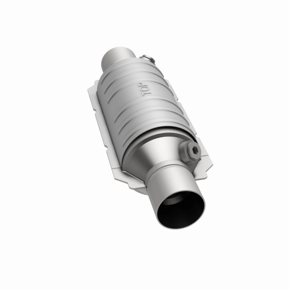 MagnaFlow universal catalytic converter 2 inch inlet/outlet stainless steel CARB compliant 408064