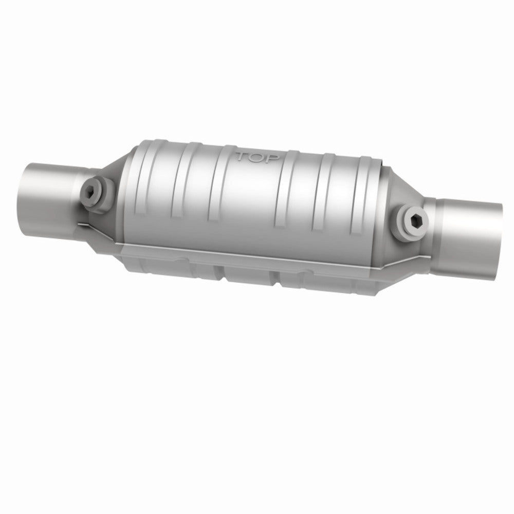 MagnaFlow universal catalytic converter 2 inch inlet/outlet stainless steel CARB compliant 408064