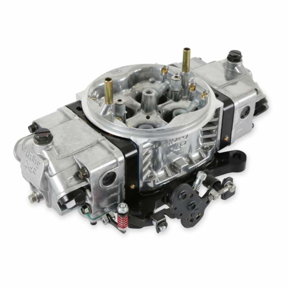 Holley 4150 950Cfm Xp Alum Dp Sc W Black Billet-0-80577SA for Chevy 950 CFM black polished