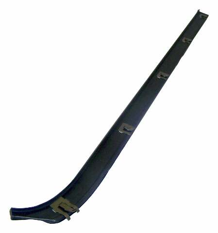 Jeep Metal Black Door Glass Weatherstrip - 4161678