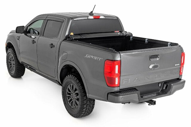 Fits Ford Ranger 2WD/4WD (2019-2023) Soft Roll Up Bed Cover; 5' Bed; 42219500