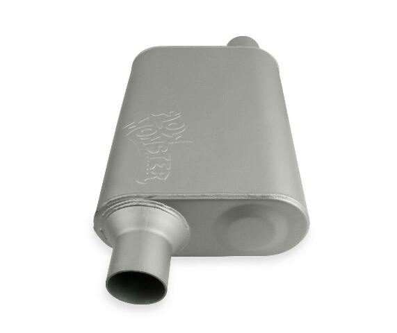 2-Chamber Muffler 42443-FM 2.25 Offset Inlet/2.25 Offset Outlet performance muffler