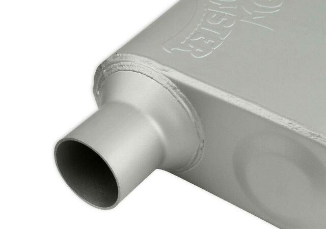 2-Chamber Muffler 42443-FM 2.25 Offset Inlet/2.25 Offset Outlet performance muffler