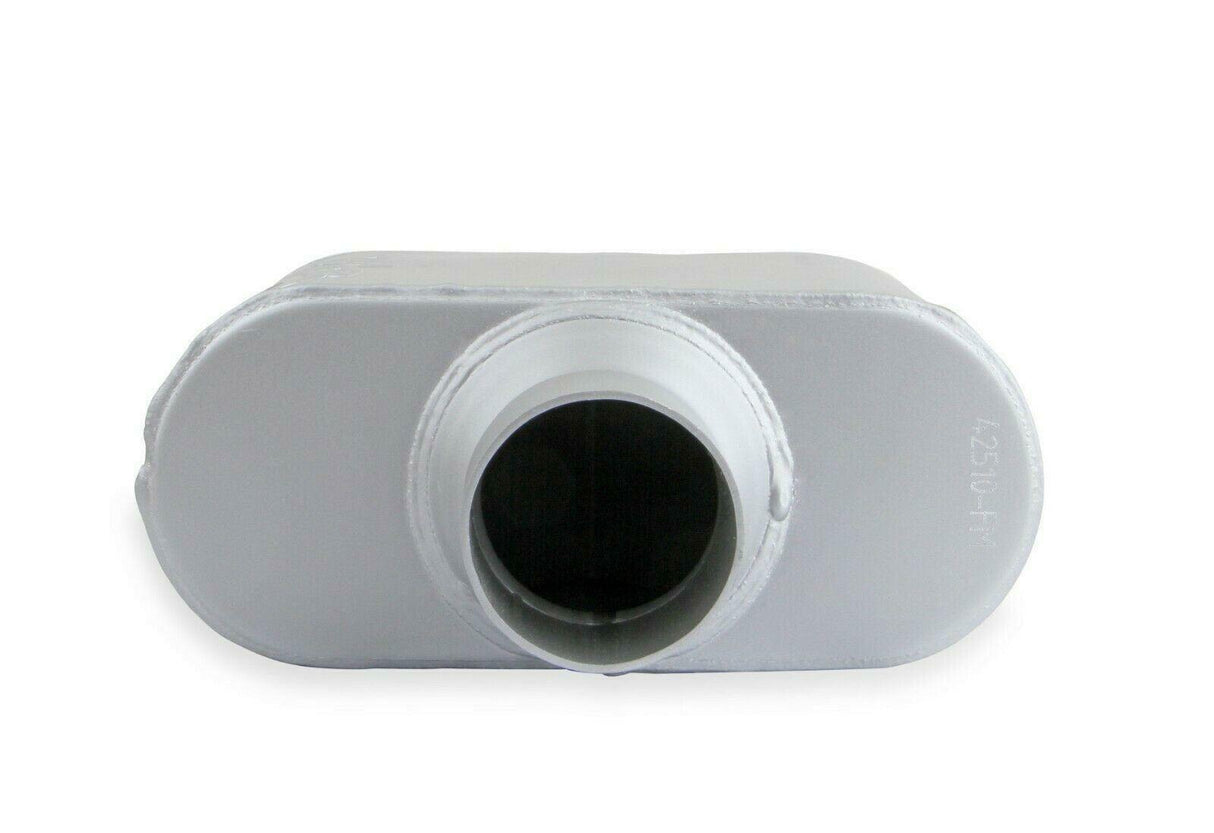 42510-FM 1-Chamber Muffler Center In/Center Out: 2.500 in performance muffler