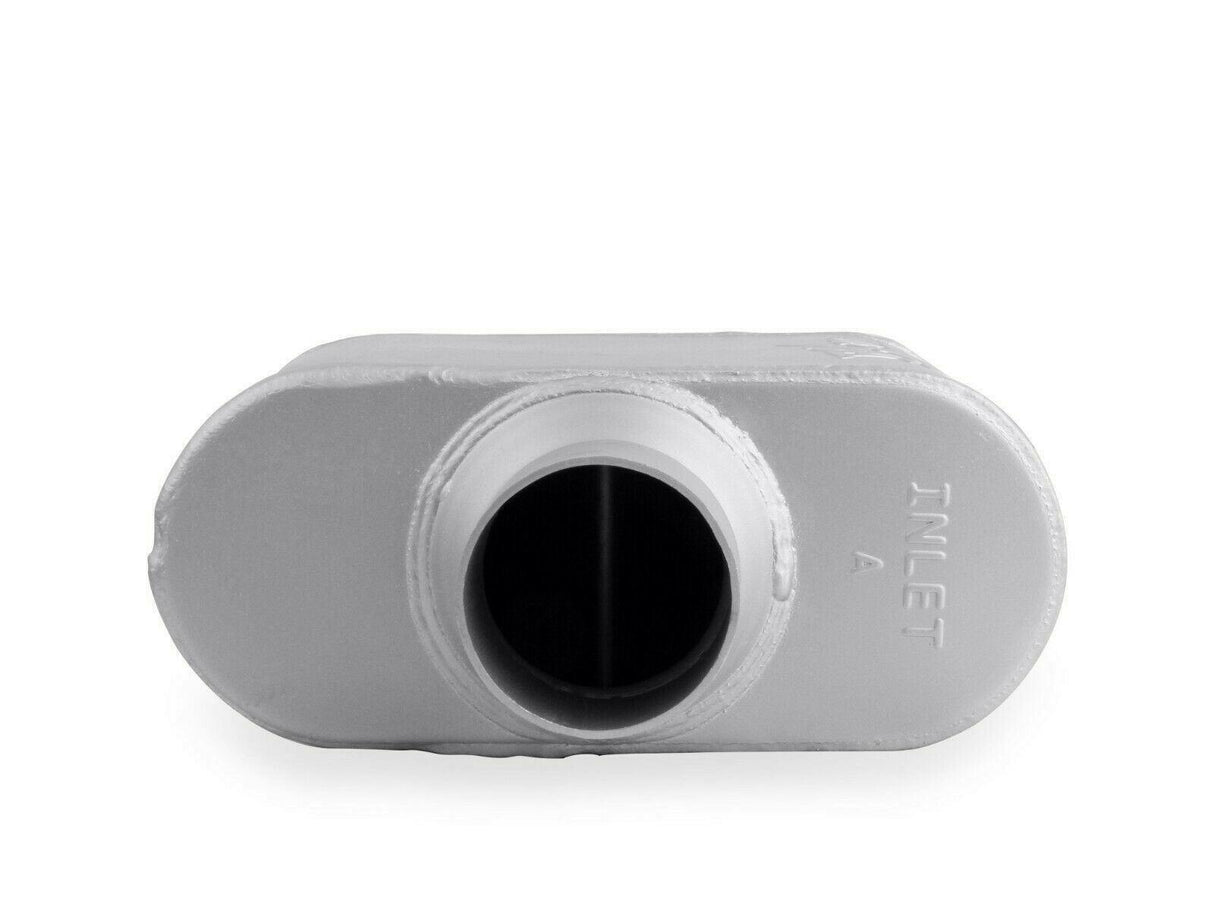 42510-FM 1-Chamber Muffler Center In/Center Out: 2.500 in performance muffler