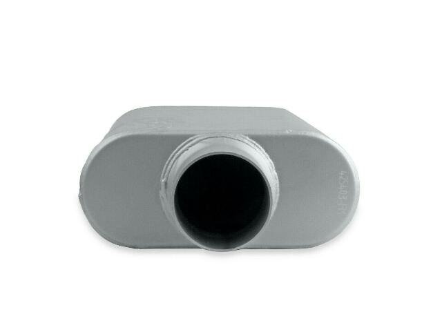 2-Chamber Muffler 425403-FM 2.50 Dual Inlet / 3.00 Center performance muffler