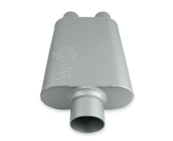2-Chamber Muffler 425403-FM 2.50 Dual Inlet / 3.00 Center performance muffler