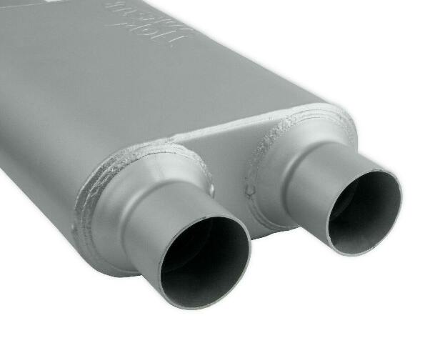 2-Chamber Muffler 425403-FM 2.50 Dual Inlet / 3.00 Center performance muffler