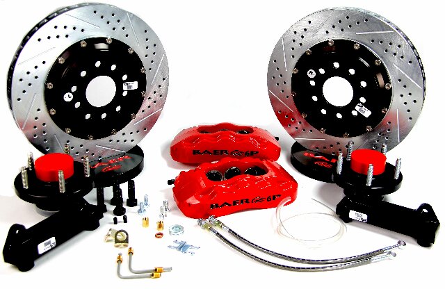1965-1966 Mustang Pro+ Brake System Front 4301506R