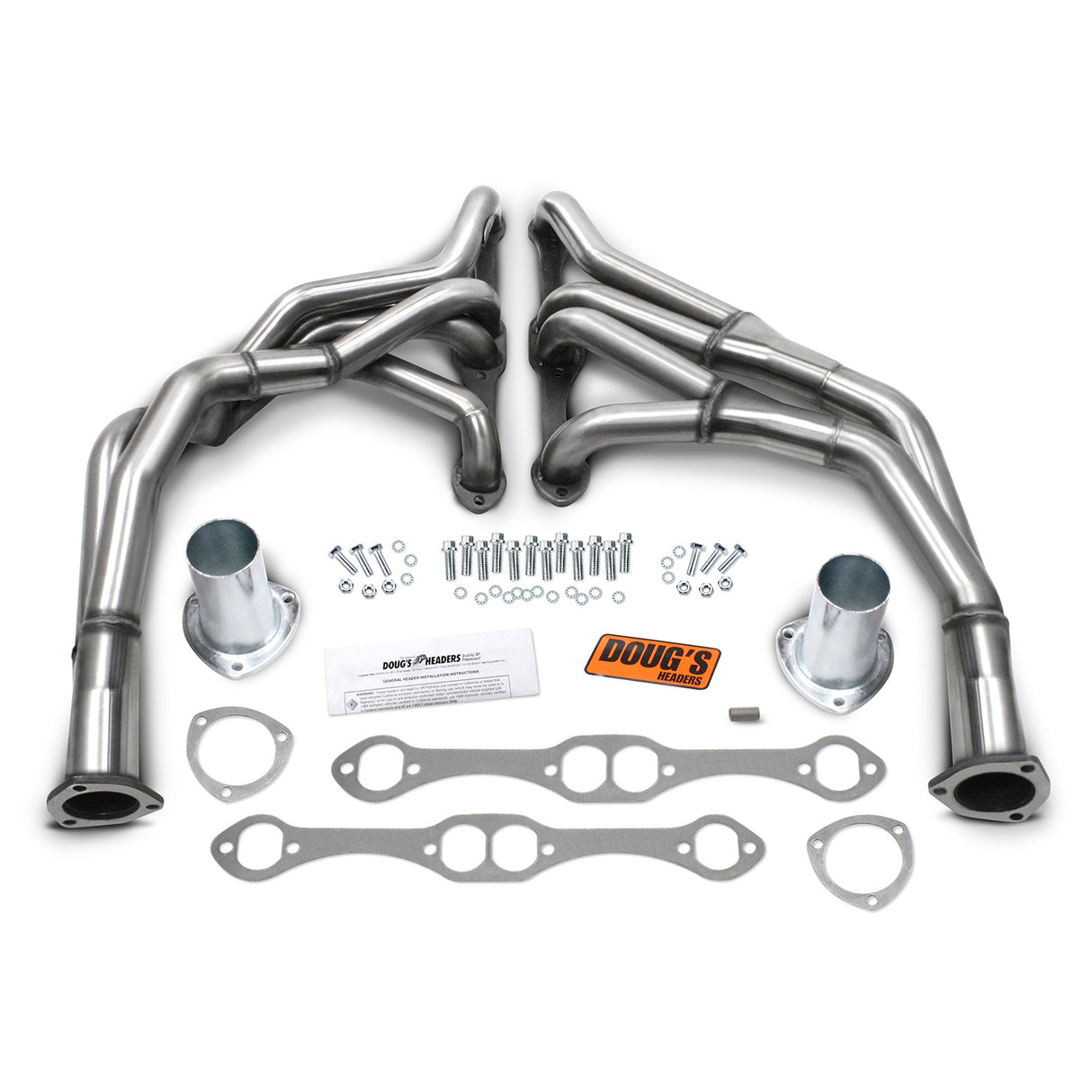 Tri-Y Headers for 69-72 GM Truck 265-400 SBC 1-5/8in Primary D371Y-SS