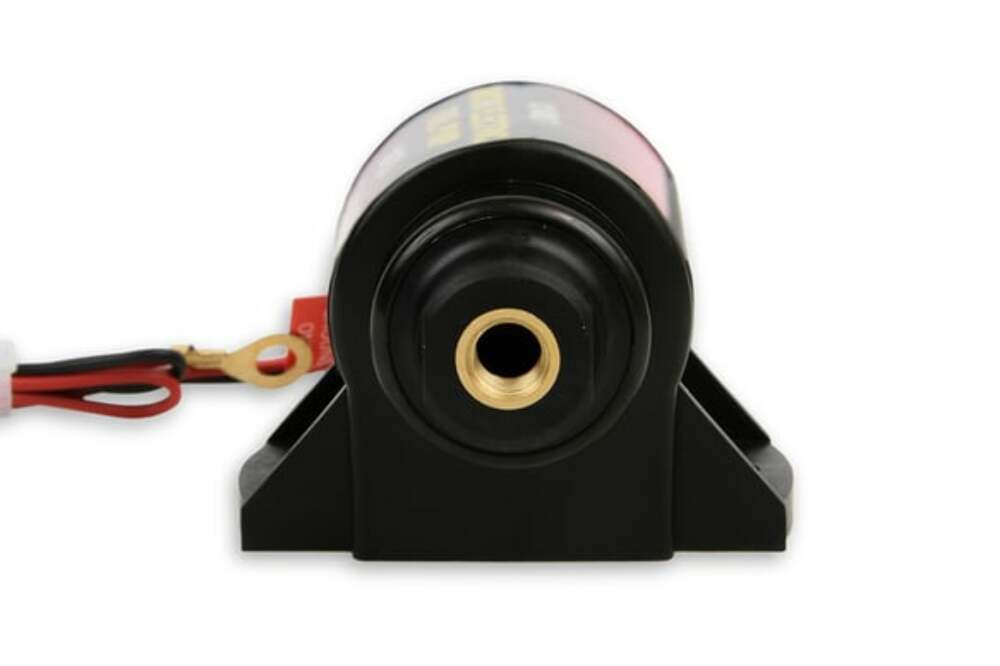 Mr. Gasket electric fuel pump 42s; micro electric 28 GPH black polymer gasoline carburetor 2493