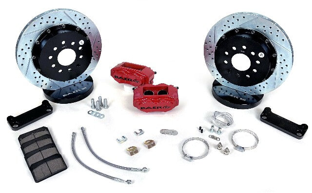 1998-2002 Camaro SS4+ Brake System Rear 4302478CY stainless steel slotted
