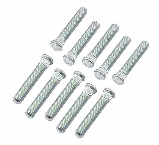 Mr. Gasket competition wheel stud set Chevy zinc steel 4310G