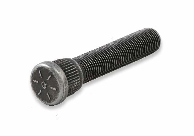 Mr. Gasket competition wheel stud set 1/2-20 thread black steel 4311