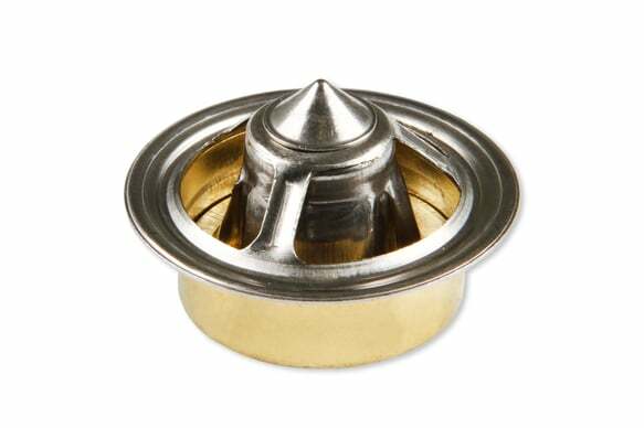 Mr. Gasket high performance / high flow thermostat 180 degrees Ford Chevy copper 4364