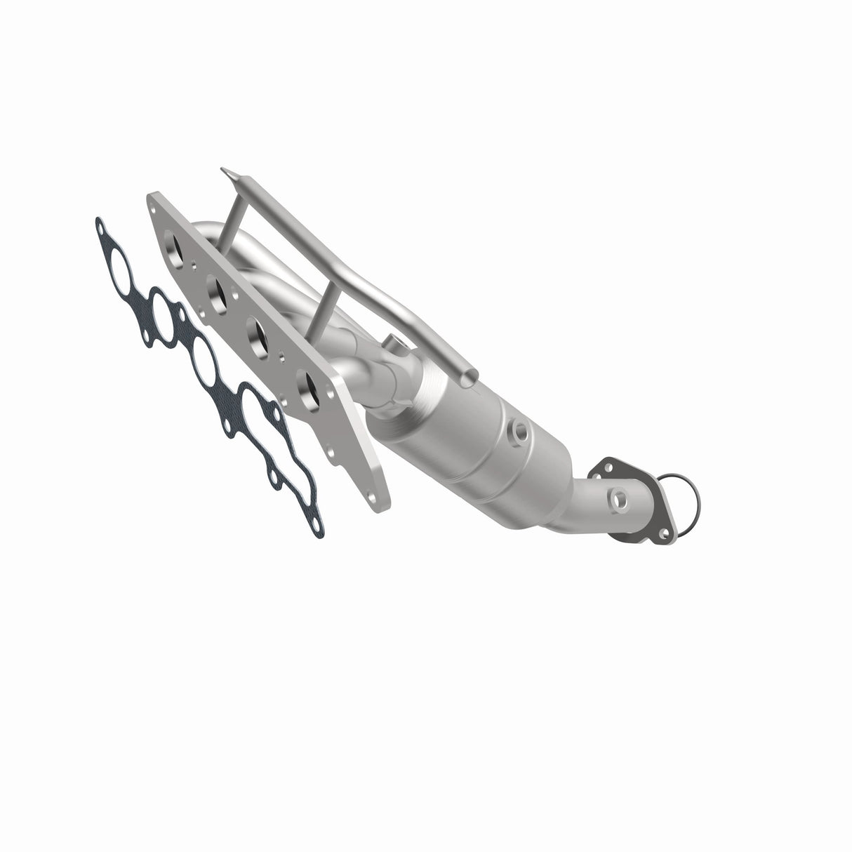 Catalytic Converter with Integrated Exhaust Manifold for HM Grade Federal / EPA Compliant Direct-Fit Manifold Catalytic