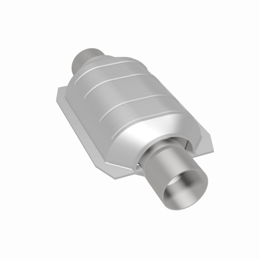 MagnaFlow universal catalytic converter 2.5 inch inlet/outlet stainless steel CARB compliant 441036