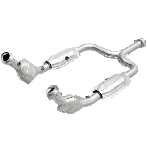 MagnaFlow direct-fit catalytic converter for 1999-2001 Ford Mustang stainless steel CARB compliant 441110