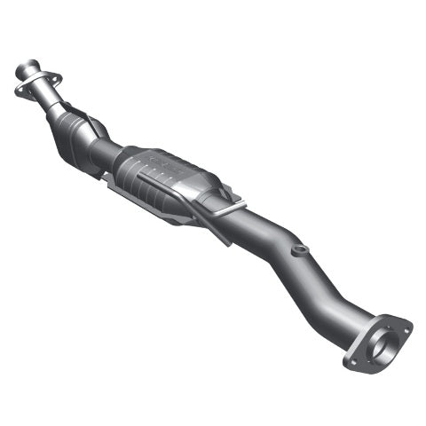 MagnaFlow direct-fit catalytic converter for 1998-2000 Ford 2.5 inch inlet/outlet stainless steel CARB compliant 441117