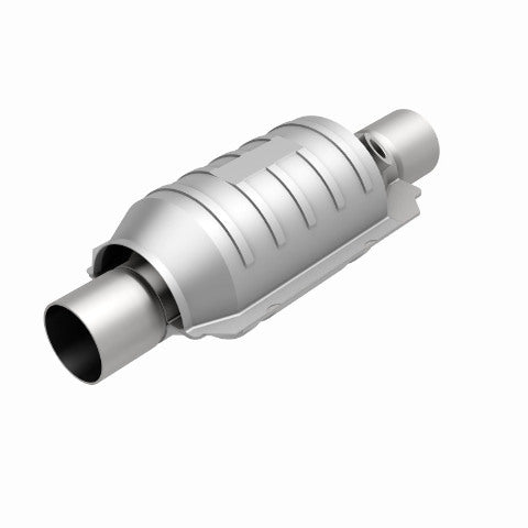 MagnaFlow universal catalytic converter 2.25 inch inlet/outlet stainless steel CARB compliant 441235