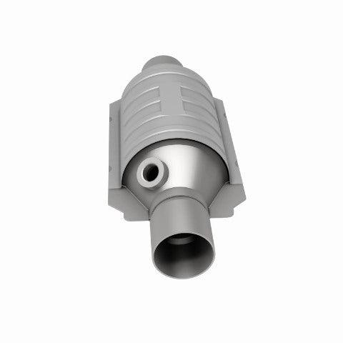 MagnaFlow universal catalytic converter 2.25 inch inlet/outlet stainless steel CARB compliant 441235