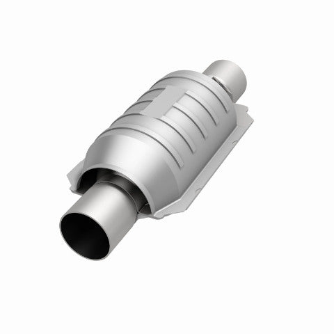 MagnaFlow universal catalytic converter 2.25 inch inlet/outlet stainless steel CARB compliant 441235