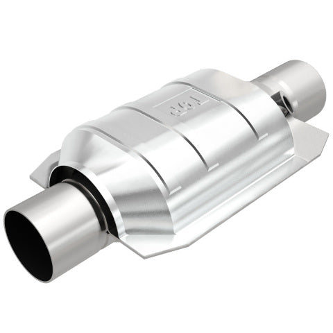MagnaFlow universal catalytic converter 2 inch inlet/outlet stainless steel CARB compliant 441334