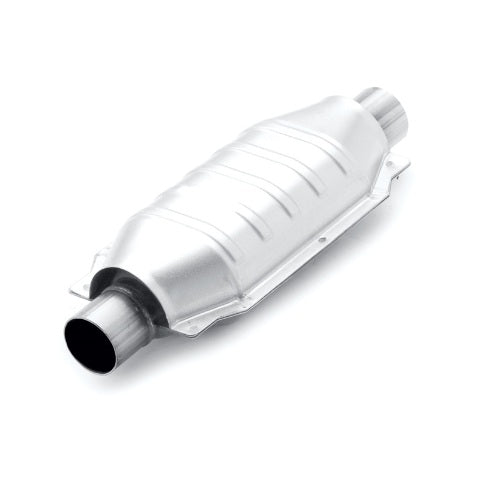 MagnaFlow universal catalytic converter 2.25 inch inlet/outlet stainless steel CARB compliant 441405