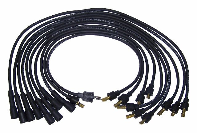 Jeep Metal Black Ignition Wire Set - 4419358