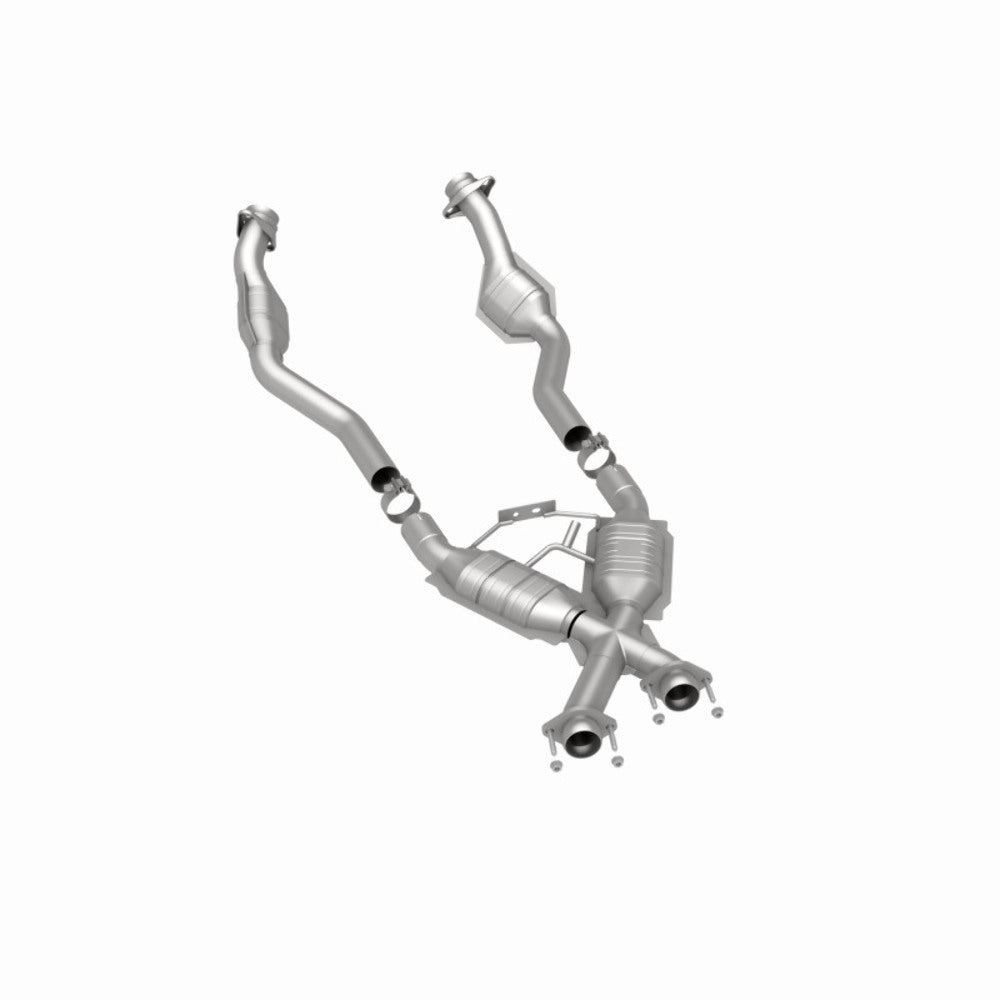 MagnaFlow direct-fit catalytic converter for 1994-1995 Ford Mustang 5.0L stainless steel CARB compliant 444062