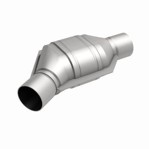MagnaFlow universal catalytic converter 2.25 inch inlet/outlet stainless steel CARB compliant 444075