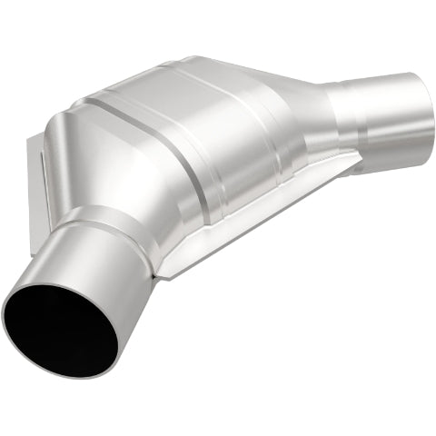 MagnaFlow universal catalytic converter 2 inch inlet/outlet stainless steel CARB compliant 444084