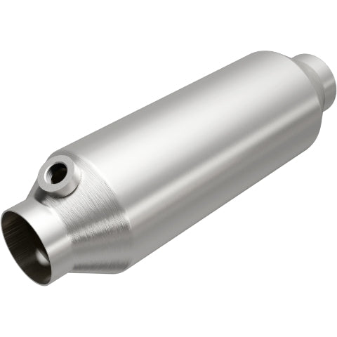 MagnaFlow universal catalytic converter 2.5 inch inlet/outlet stainless steel CARB compliant OBDII 4451336