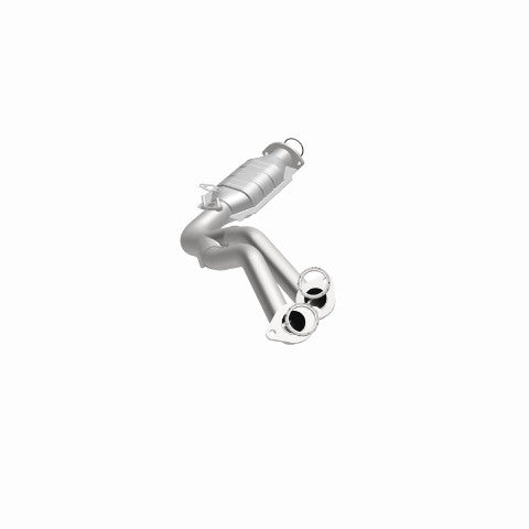 MagnaFlow direct-fit catalytic converter fits 1995-1997 Toyota Land Cruiser and 1996-1997 Lexus LX450, this and 1995-1997 Toy Land Cruiser 4.5L stainless steel CARB compliant 44710