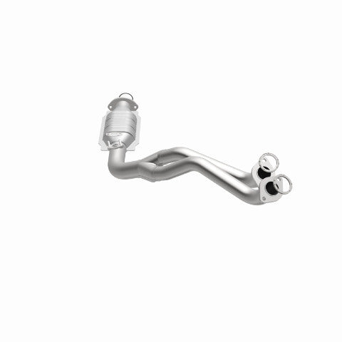 MagnaFlow direct-fit catalytic converter fits 1995-1997 Toyota Land Cruiser and 1996-1997 Lexus LX450, this and 1995-1997 Toy Land Cruiser 4.5L stainless steel CARB compliant 44710