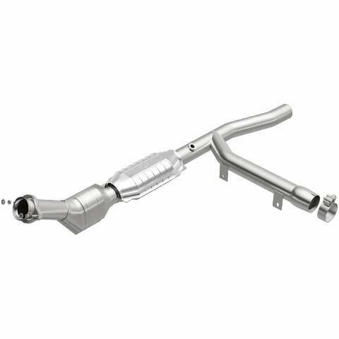 MagnaFlow direct-fit catalytic converter for 1997-1998 Ford 4.2L stainless steel CARB compliant 447132