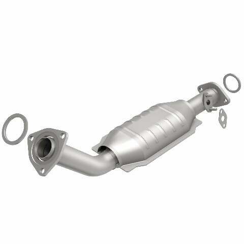 MagnaFlow direct-fit catalytic converter for 2000-2002 Toyota Tundra 4.7L passenger side stainless steel CARB compliant 447172