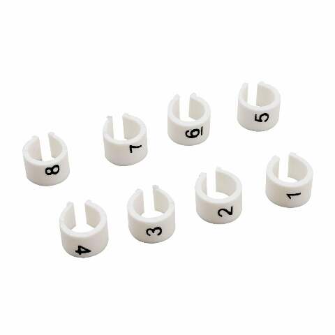 Mr. Gasket ignition wire marker 8 mm black 4472