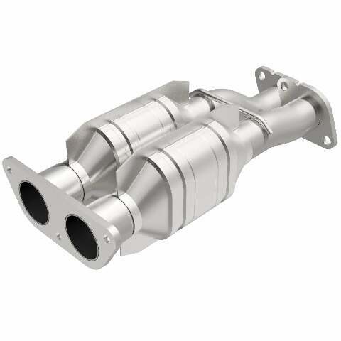 MagnaFlow direct-fit catalytic converter fits 1996-1998 Ford Explorer 5.0L and 1997-1998 Mercury Mountaineer 5.0L stainless steel CARB compliant 447201