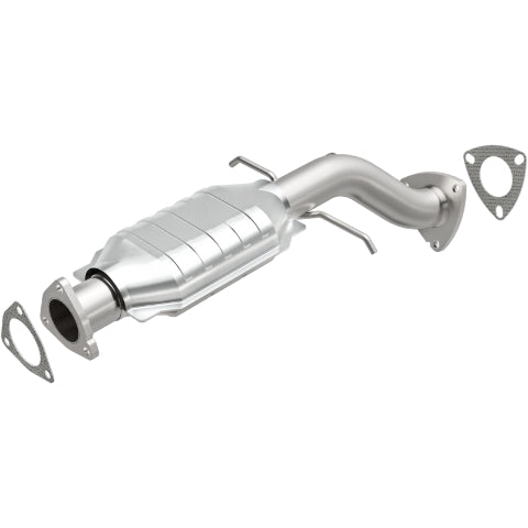MagnaFlow direct-fit catalytic converter fits 1998-1999 Chevrolet Blazer, GMC Jimmy, and additional vehicles and 1996-1999 GM Blazer/Jimmy 4.3L stainless steel CARB compliant 44721