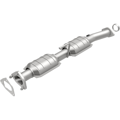 MagnaFlow direct-fit catalytic converter fits 1998-1999 Ford Ranger, Mazda B3000, and more, this and 1998-2000 Ranger rr 3.0L/4.0L 3.0L stainless steel CARB compliant 447215
