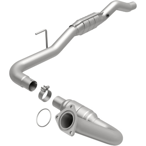 MagnaFlow direct-fit catalytic converter for 2002-2006 Chevy Silverado 2500 driver side stainless steel CARB compliant 447270