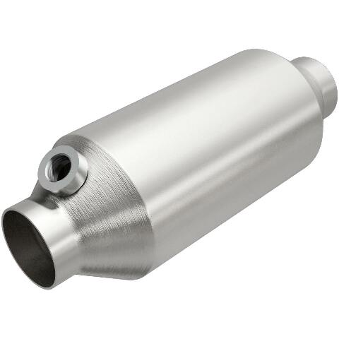 MagnaFlow universal catalytic converter 2.25 inch inlet/outlet stainless steel CARB compliant 4481335